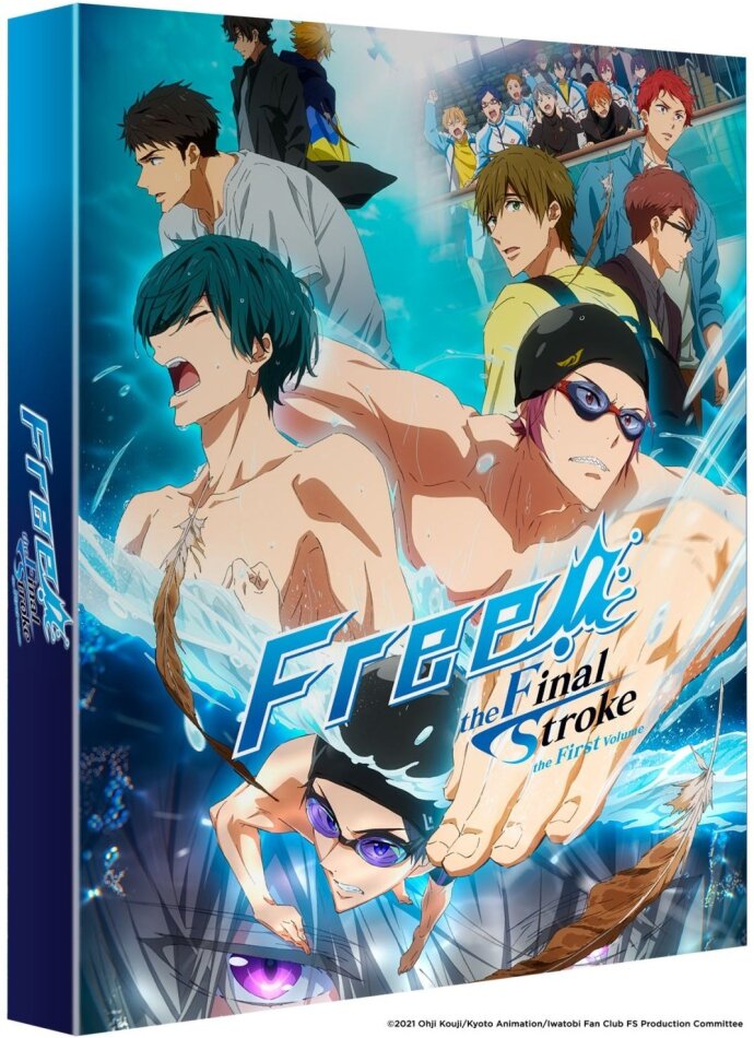 Free! the Final Stroke - Partie 1/2 (2021) Collector's Edition, Blu-ray + DVD