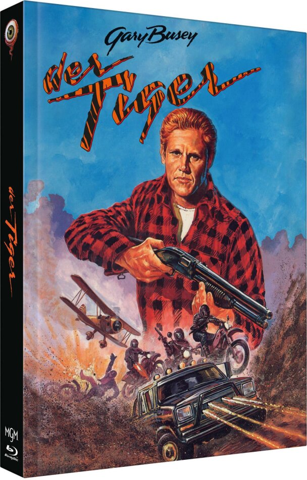 Der Tiger (1986) Cover A, Limited Edition, Mediabook, Uncut, Blu-ray + DVD