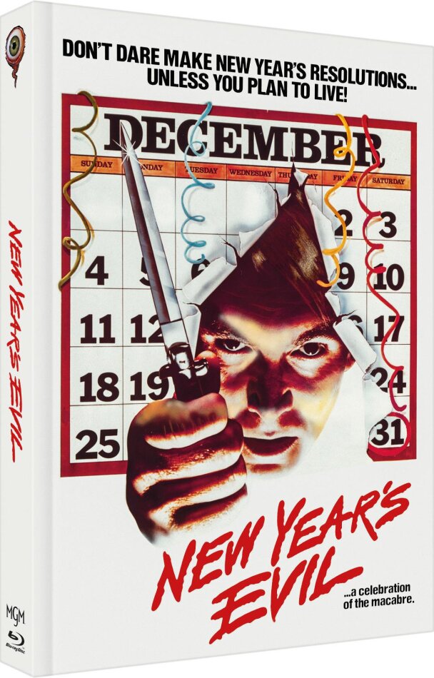 New Year‘s Evil (1980) Cover A, Limited Edition, Mediabook, Uncut, Blu-ray + DVD