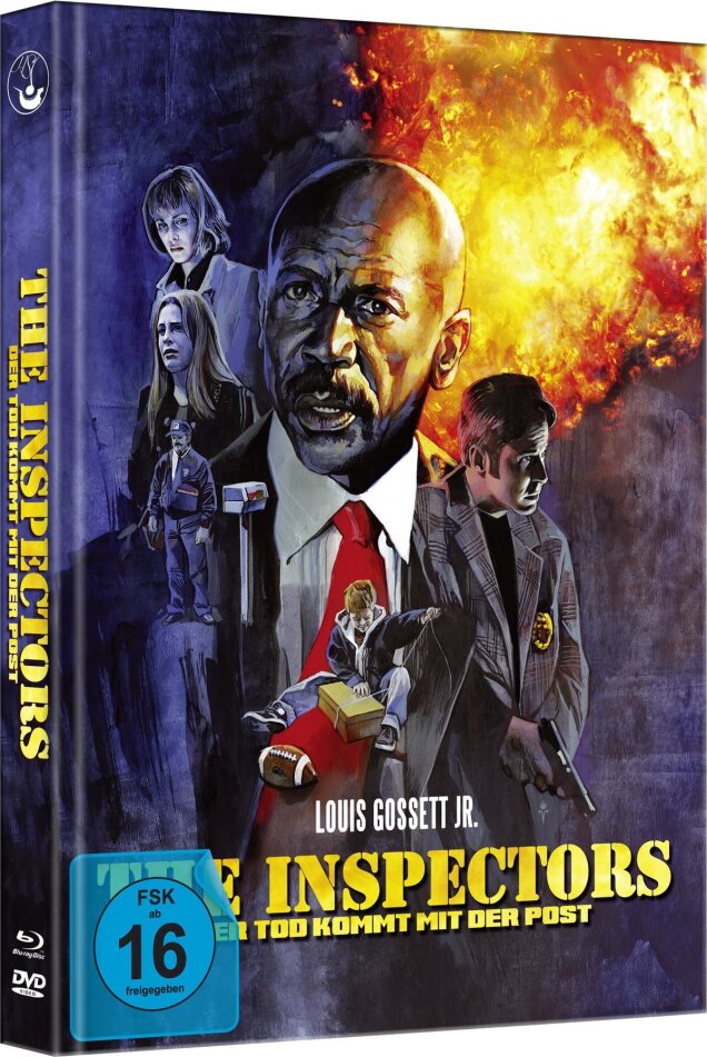 The Inspectors - Der Tod kommt mit der Post (1998) Limited Edition, Mediabook, Uncut, Blu-ray + DVD