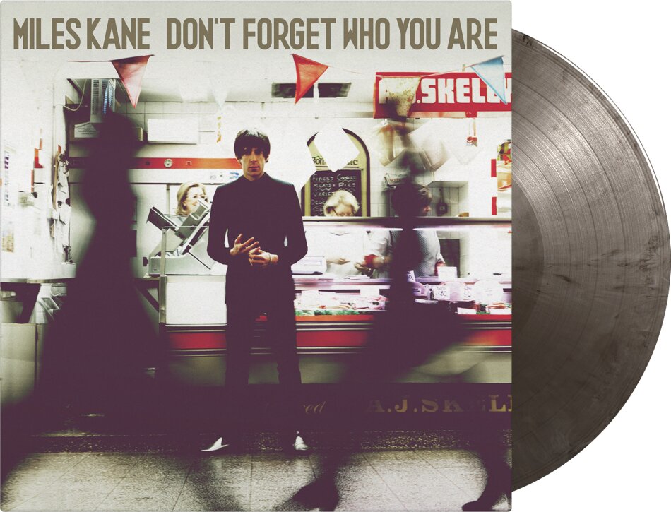 Miles Kane (Last Shadow Puppets) - Don't Forget Who You Are 2023 Reissue, Music On Vinyl, Limited To 1500 Copies, Silver/Black Marbled Vinyl, LP