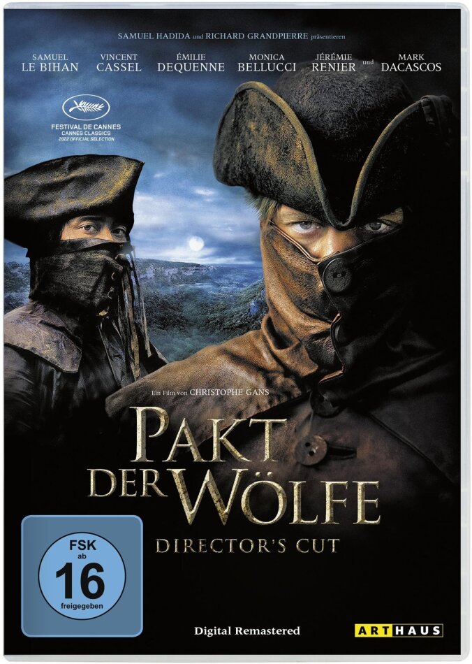 Pakt der Wölfe (2001) Arthaus, Director's Cut, Remastered