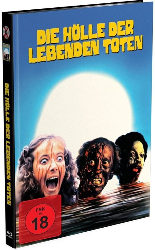 Die Hölle der lebenden Toten (1980) Cover B, Limited Edition, Mediabook, 4K Ultra HD + Blu-ray + DVD