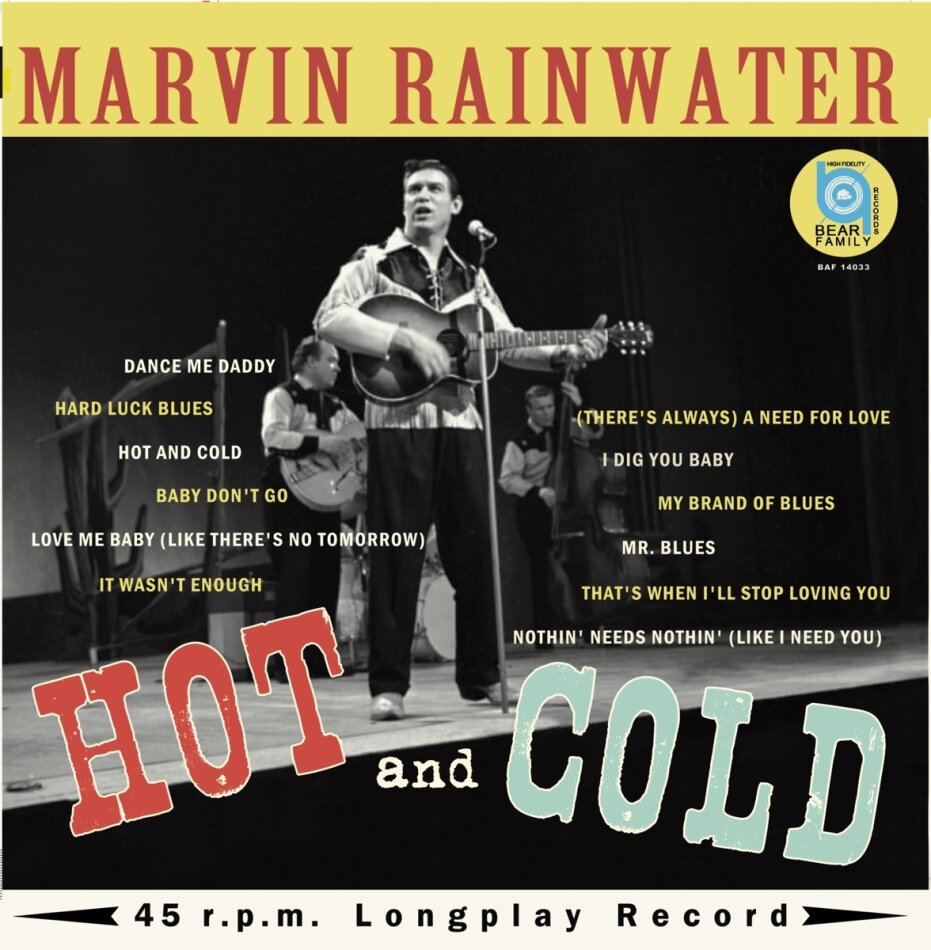 Marvin Rainwater - Hot And Cold 10" Maxi + CD