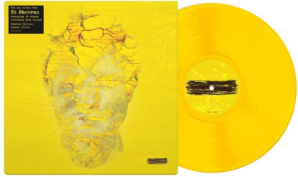 Ed Sheeran - - (Subtract) 140 Gramm, Limited Edition, Yellow Vinyl, LP