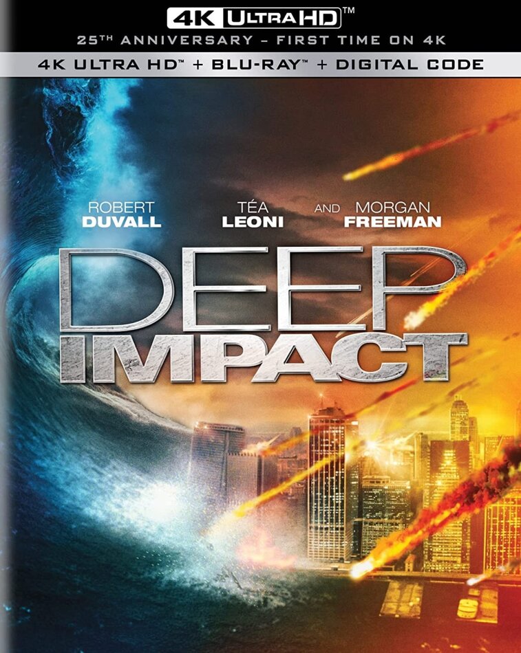 Deep Impact (1998) 25th Anniversary Edition, 4K Ultra HD + Blu-ray