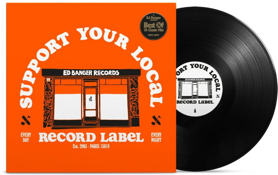 Ed Banger Records - Support Your Local Record Label LP