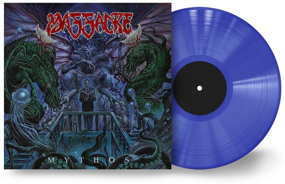 Massacre - Mythos Limited Edition, Blue Vinyl, 10" Maxi