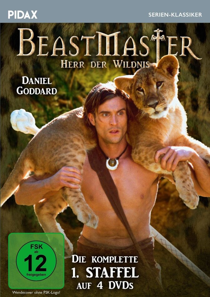 BeastMaster - Herr der Wildnis - Staffel 1 Pidax Serien-Klassiker, 4 DVDs
