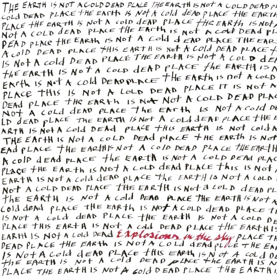 Explosions In The Sky - Earth Is Not A Cold Dead Place 2023 Reissue, Indies Only, Red Vinyl, 2 LPs