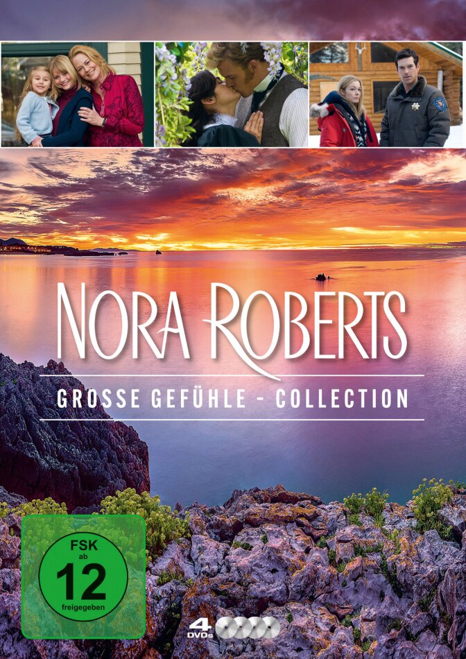 Nora Roberts - Grosse Gefühle Collection 4 DVDs
