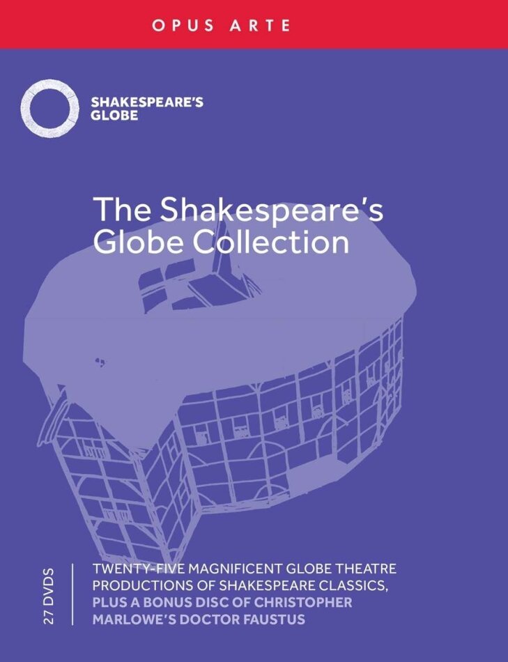 The Shakespeare's Globe Collection Shakespeare's Globe, Opus Arte, 27 DVDs