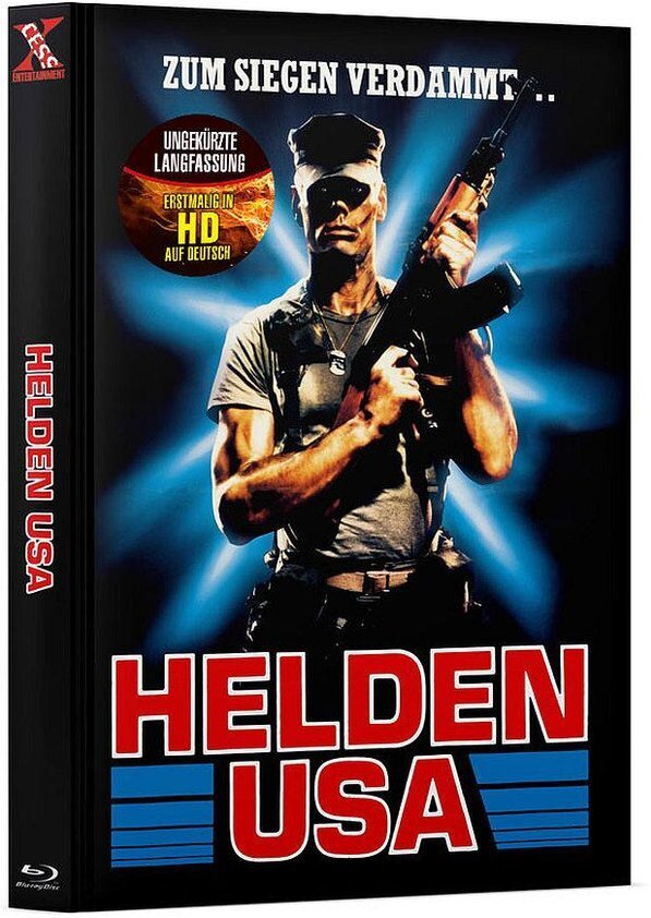 Helden USA (1987) Cover A, Limited Edition, Mediabook, Blu-ray + DVD