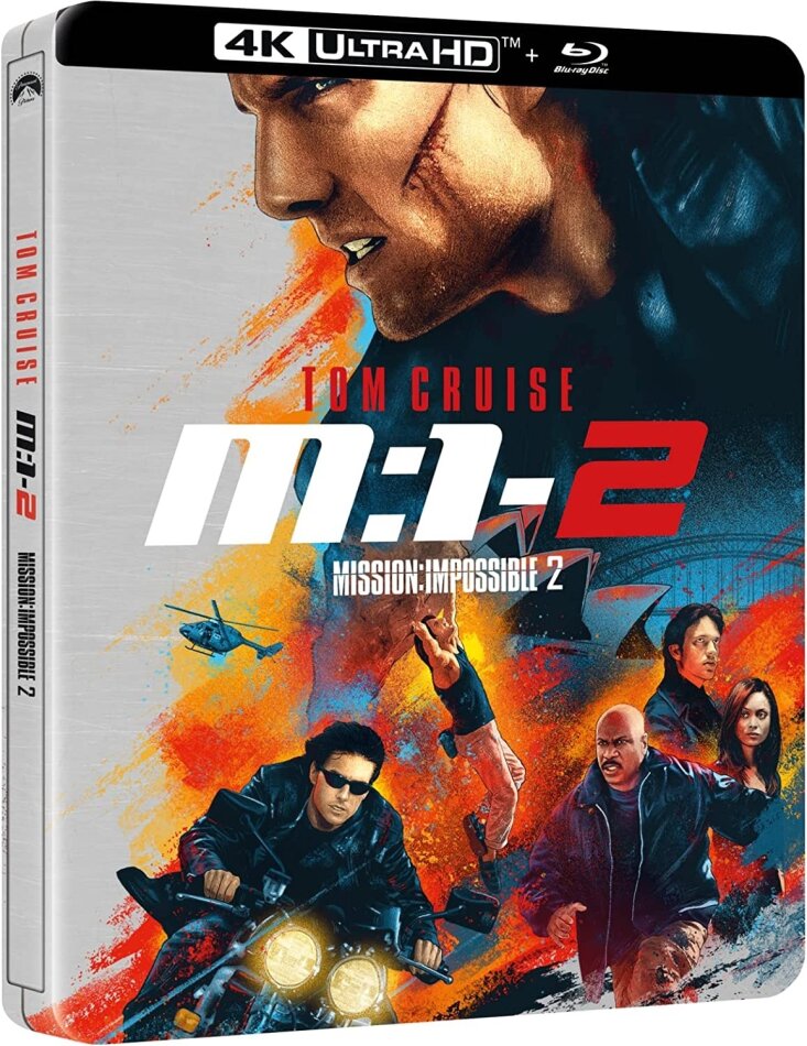 M:I-2 - Mission: Impossible 2 (2000) Édition Limitée, Steelbook, 4K Ultra HD + Blu-ray