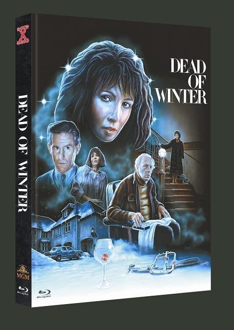 Dead of Winter (1987) The X-Rated International Cult Collection, Cover C, Limited Edition, Mediabook, Uncut, Blu-ray + DVD