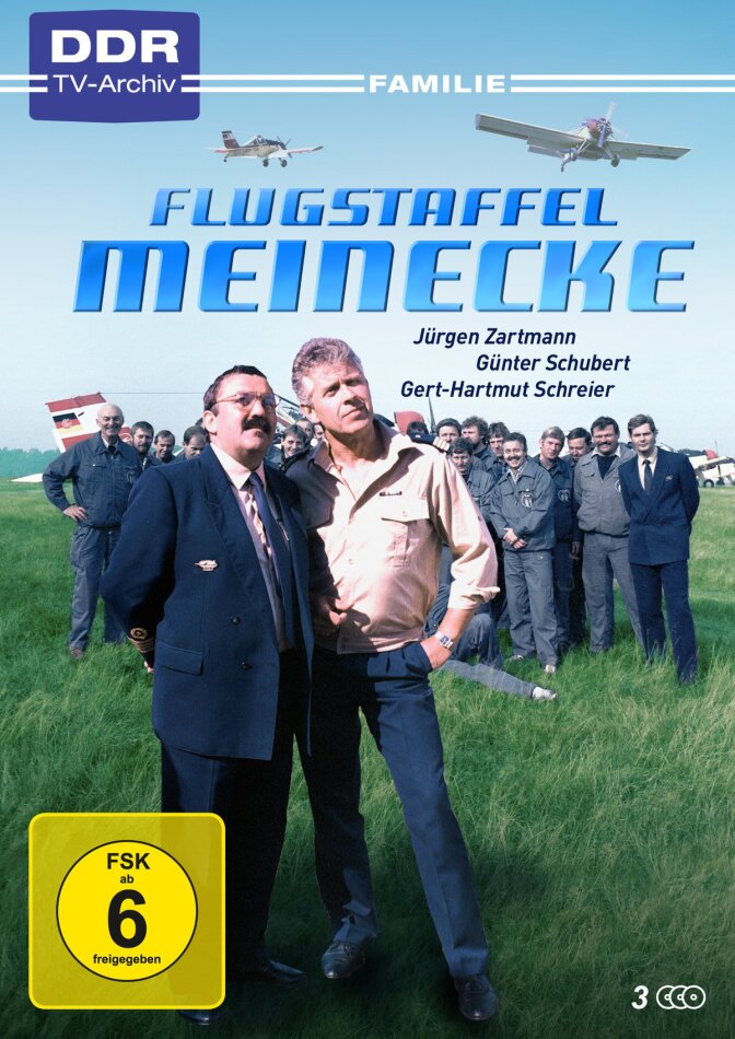 Flugstaffel Meinecke DDR TV-Archiv, Neuauflage, 3 DVDs
