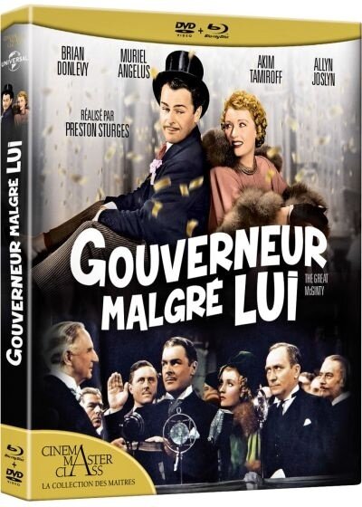 Gouverneur malgré lui (1940) Cinema Master Class, Blu-ray + DVD