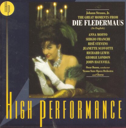 Franchi, Johann Strauss II (1825-1899) (Sohn), Oscar Danon, Anna Moffo & Vienna State Opera Orchestra - Die Fledermaus (Highlights)