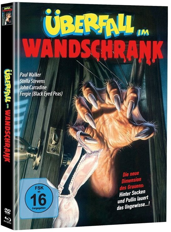Überfall Im Wandschrank (1986) Limited Edition, Mediabook, Blu-ray + DVD