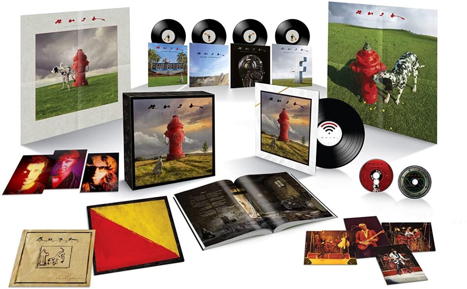 Rush - Signals 2023 Reissue, Boxset, 40th Anniversary Edition, Deluxe Edition, Limited Edition, LP + CD + 4 7" Singles + Blu-ray