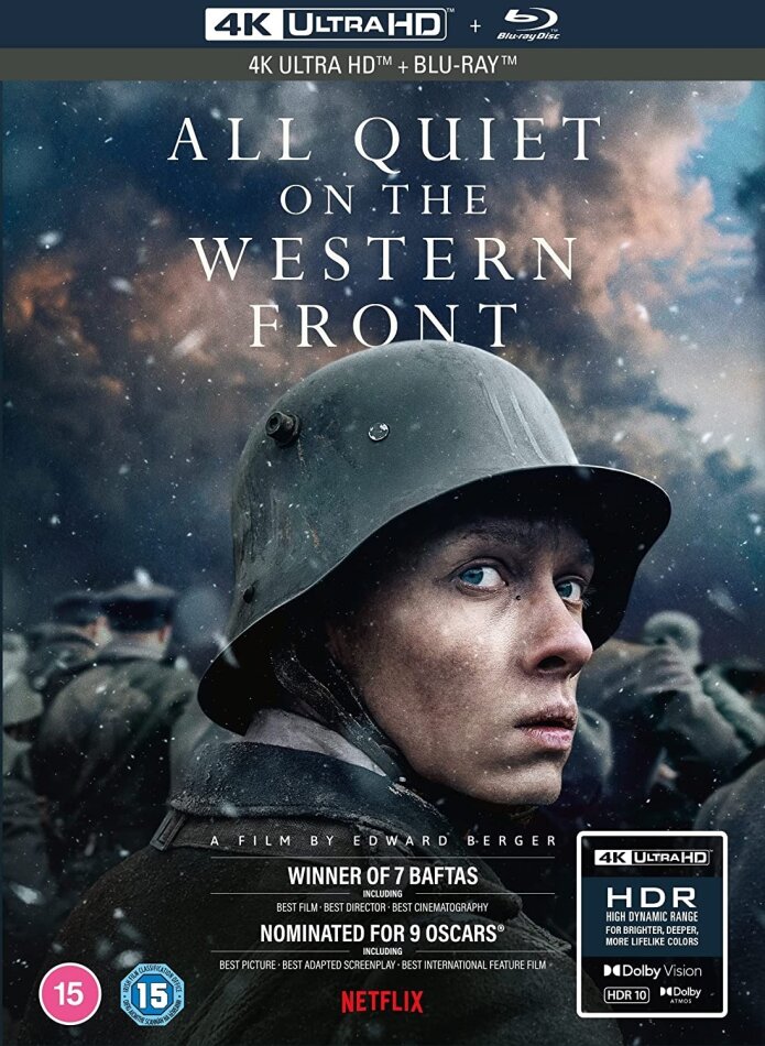 All Quiet on the Western Front (2022) Limited Collector's Edition, Mediabook, 4K Ultra HD + Blu-ray