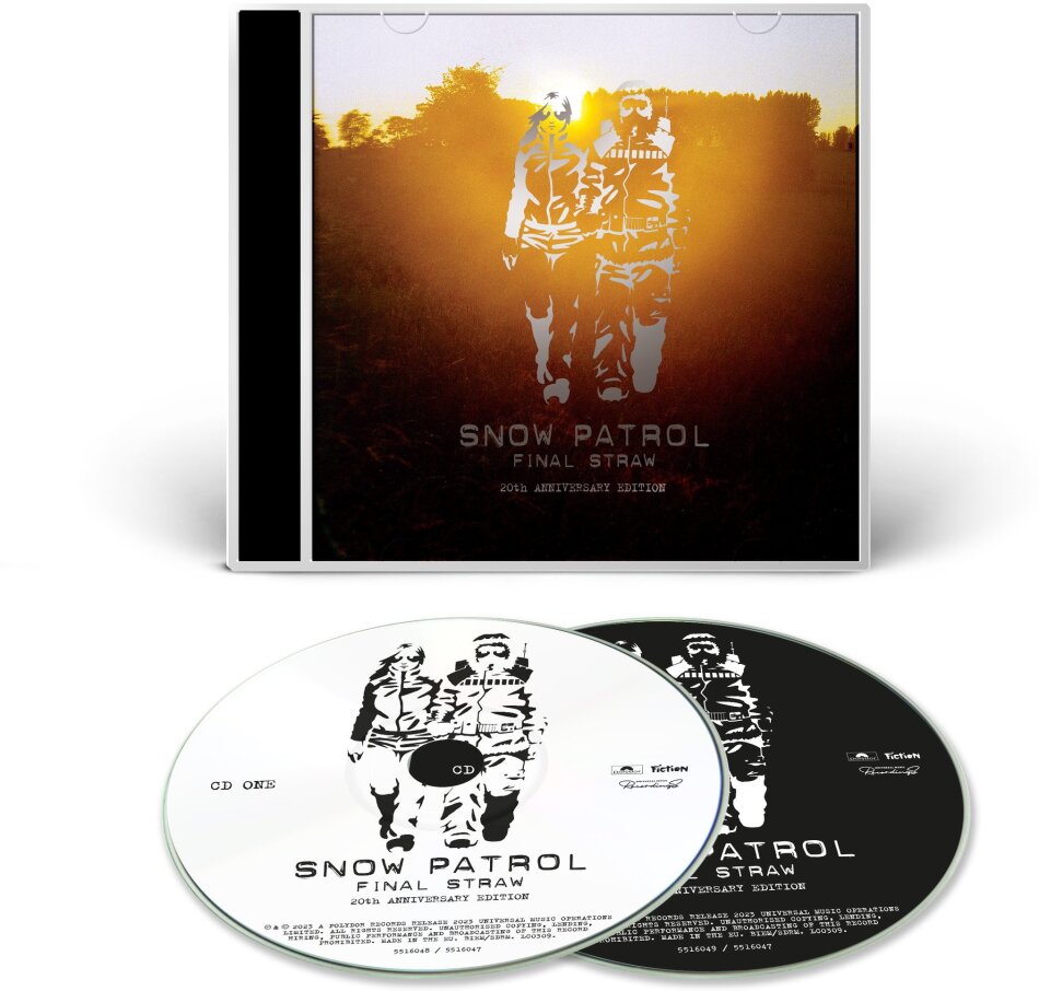 Snow Patrol - Final Straw 2023 Reissue, 20th Anniversary Edition, Limited Edition, 2 CDs