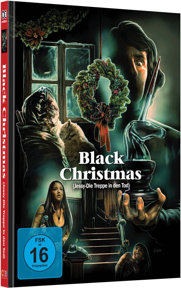Black Christmas (1974) Cover A, Limited Edition, Mediabook, 4K Ultra HD + Blu-ray + DVD