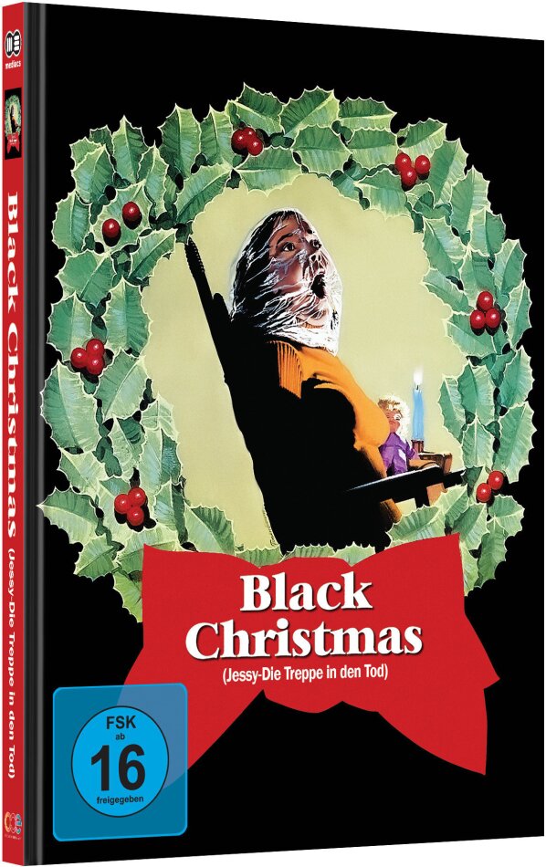 Black Christmas (1974) Cover B, Limited Edition, Mediabook, 4K Ultra HD + Blu-ray + DVD