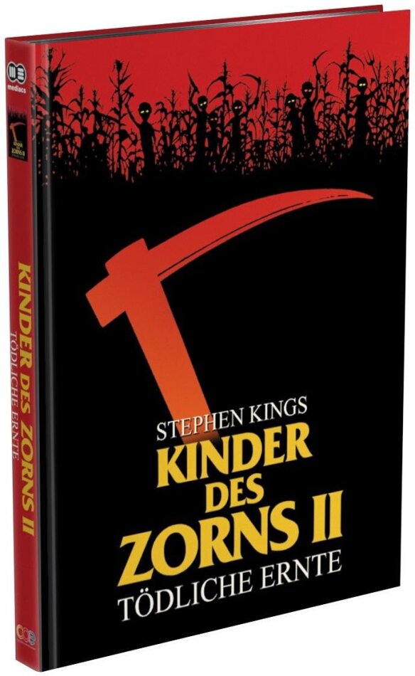 Kinder des Zorns 2 - Tödliche Ernte (1992) Cover B, Limited Edition, Mediabook, Uncut, Blu-ray + DVD