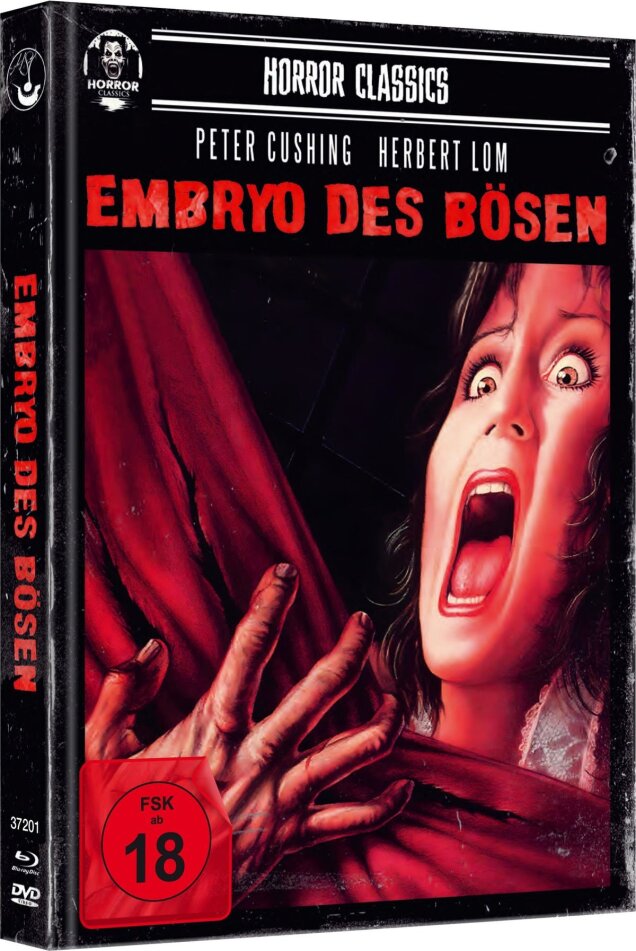 Embryo des Bösen (1973) Cover A, Limited Edition, Mediabook, Uncut, Blu-ray + DVD