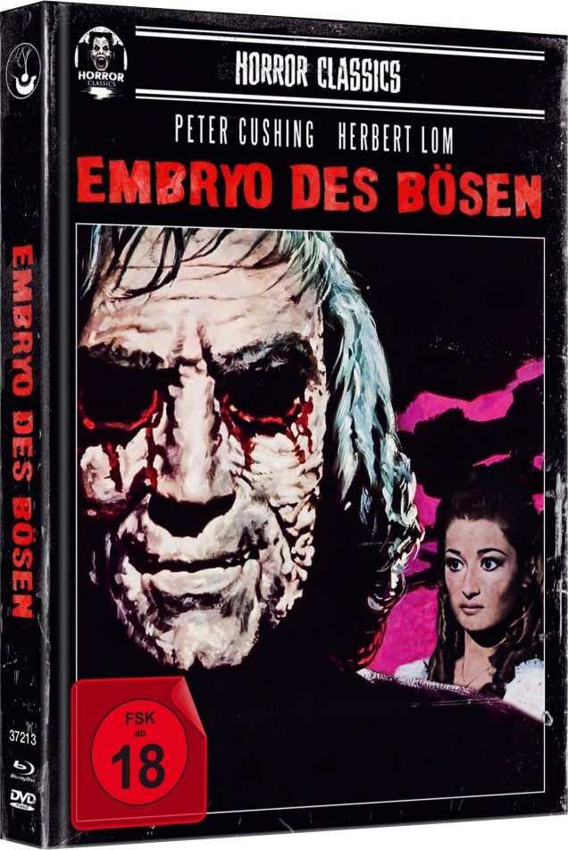 Embryo des Bösen (1973) Cover B, Limited Edition, Mediabook, Uncut, Blu-ray + DVD