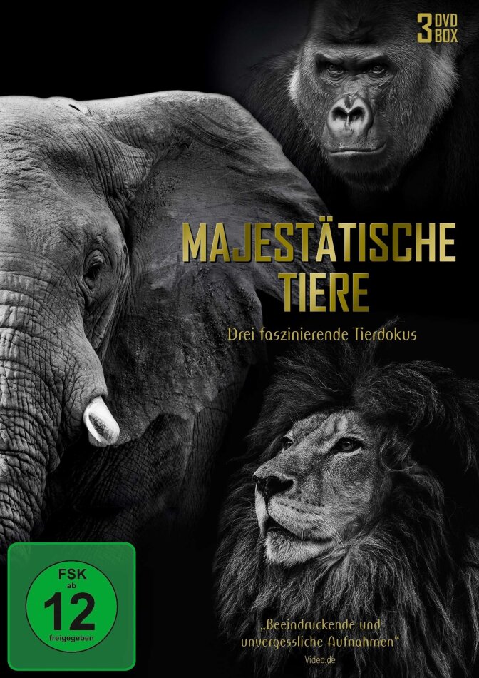 Majestätische Tiere - Drei faszinierende Tierdokus 3 DVDs