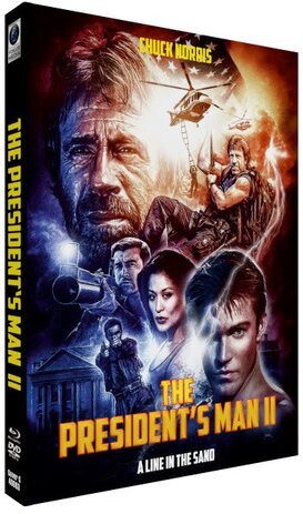 The President's Man 2 (2002) Cover C, Limited Edition, Mediabook, Blu-ray + DVD