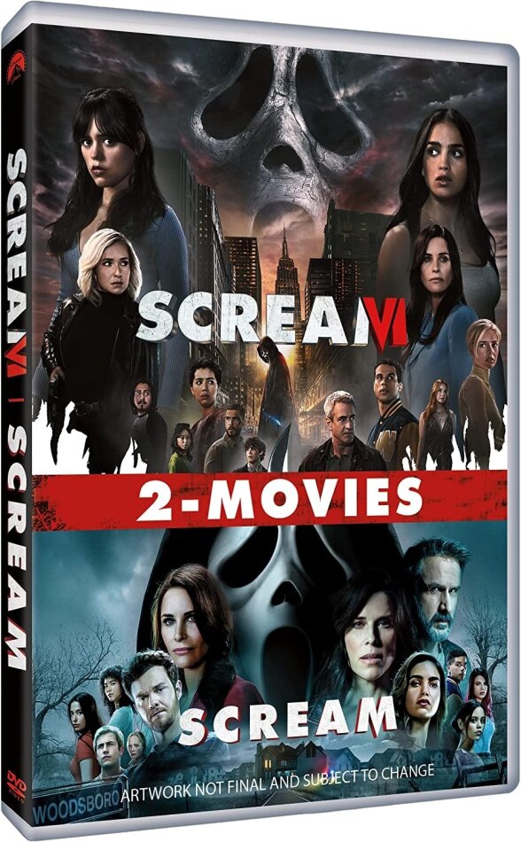Scream 6 (2023) / Scream 5 (2022) - 2-Movies 2 DVDs
