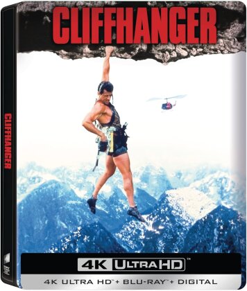 Cliffhanger (1993) (30th Anniversary Edition, Limited Edition, Steelbook, 4K Ultra HD + Blu-ray)