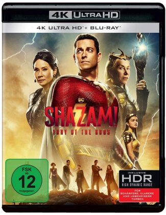 Shazam! 2 - Fury of the Gods (2023) (4K Ultra HD + Blu-ray)