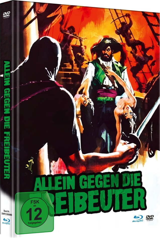 Allein gegen die Freibeuter (1964) Extended Edition, Limited Edition, Mediabook, Blu-ray + DVD