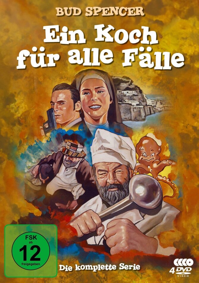 Bud Spencer – Die Fälle des Kochs - Die komplette Serie 3 DVDs