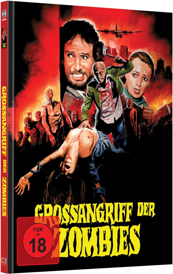 Grossangriff der Zombies (1980) Cover A, Limited Edition, Mediabook, Blu-ray + DVD