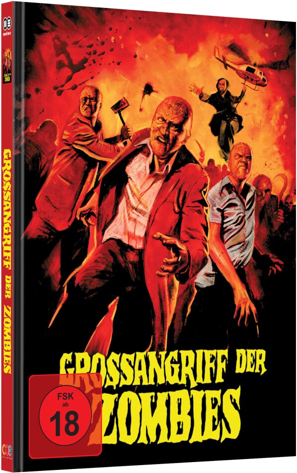 Grossangriff der Zombies (1980) Cover C, Limited Edition, Mediabook, Blu-ray + DVD