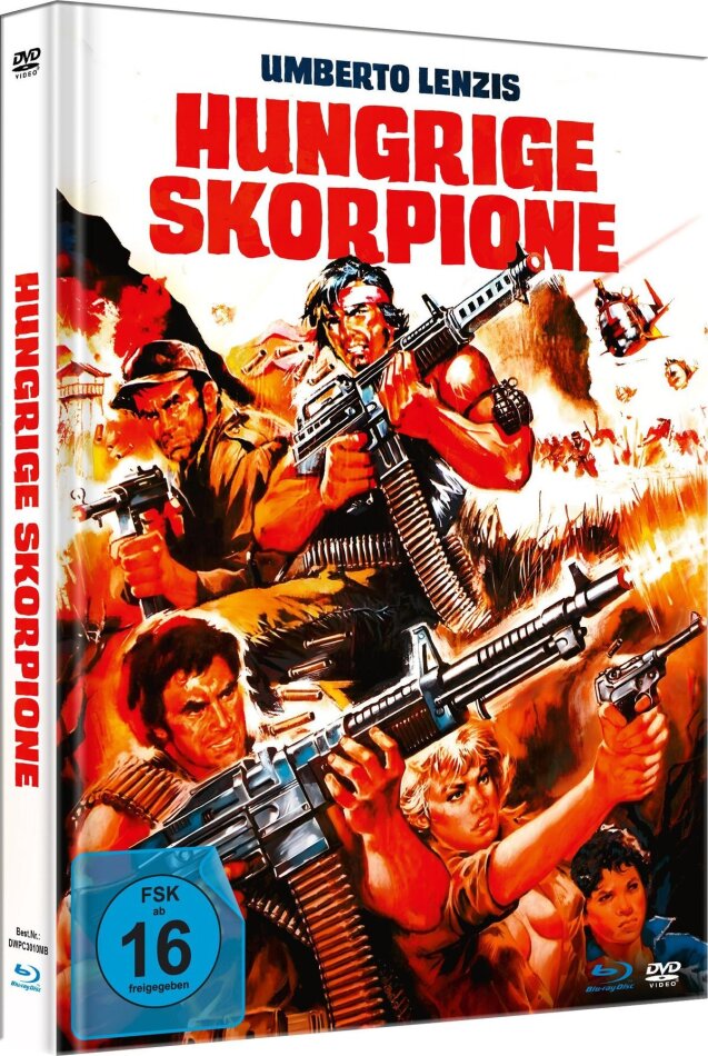 Hungrige Skorpione (1985) Extended Edition, Limited Edition, Mediabook, Uncut, Blu-ray + DVD