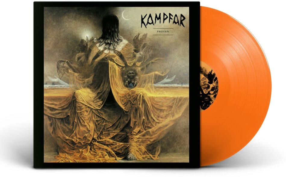 Kampfar - Profan 2023 Reissue, Halloween Orange Vinyl, LP