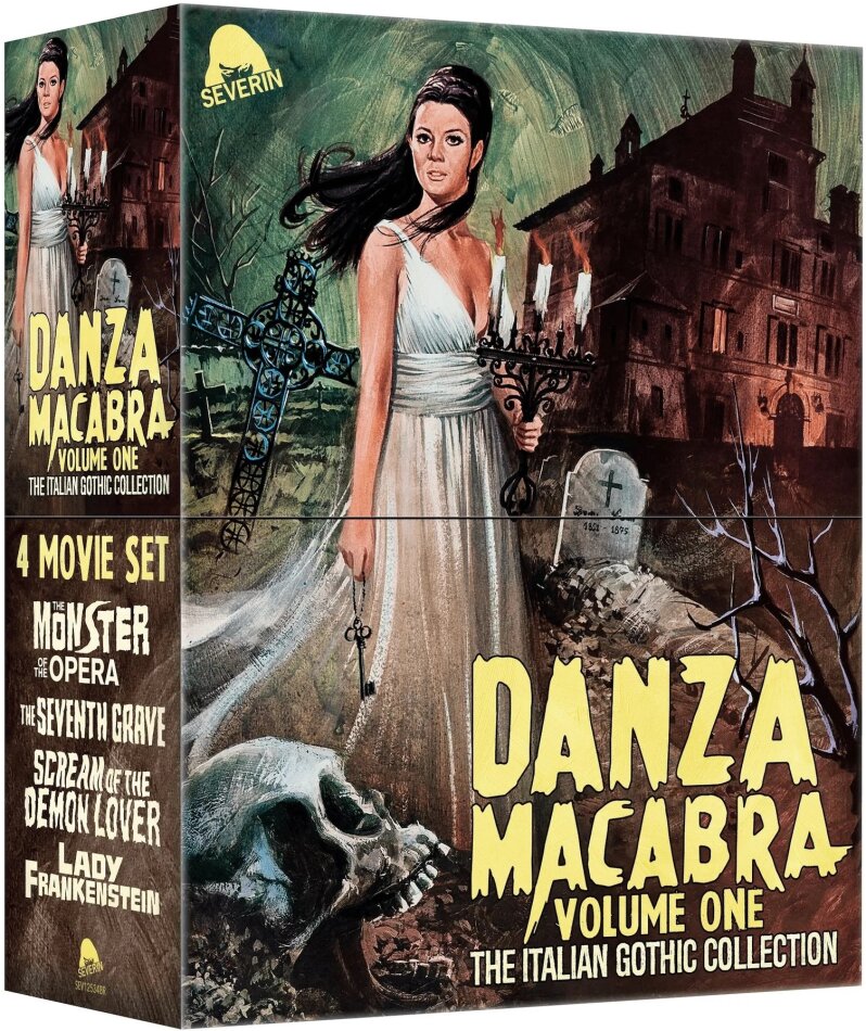 Danza Macabra - Volume One - The Italian Gothic Collection 4 Blu-rays