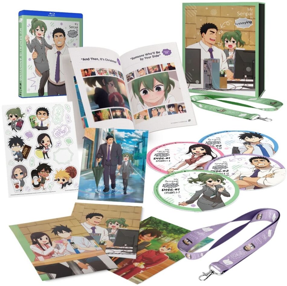My Senpai Is Annoying - The Complete Season Limited Edition, 2 Blu-rays + 2 DVDs
