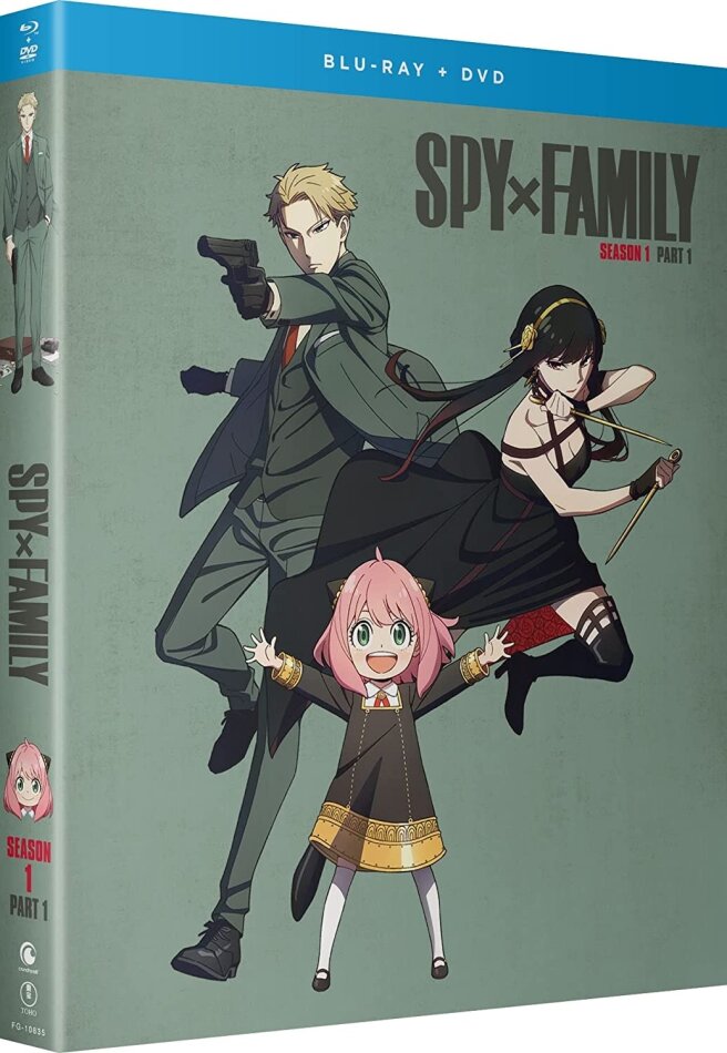 Spy x Family - Season 1 - Part 1 2 Blu-rays + 2 DVDs