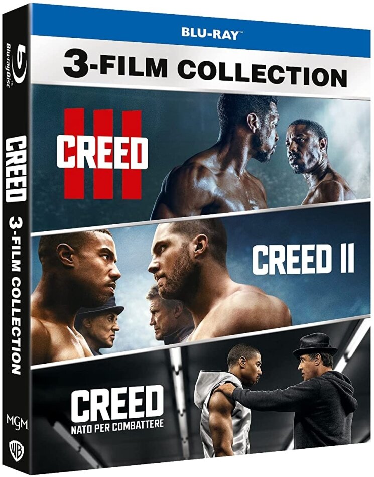Creed 1-3 - 3-Film Collection 3 Blu-rays
