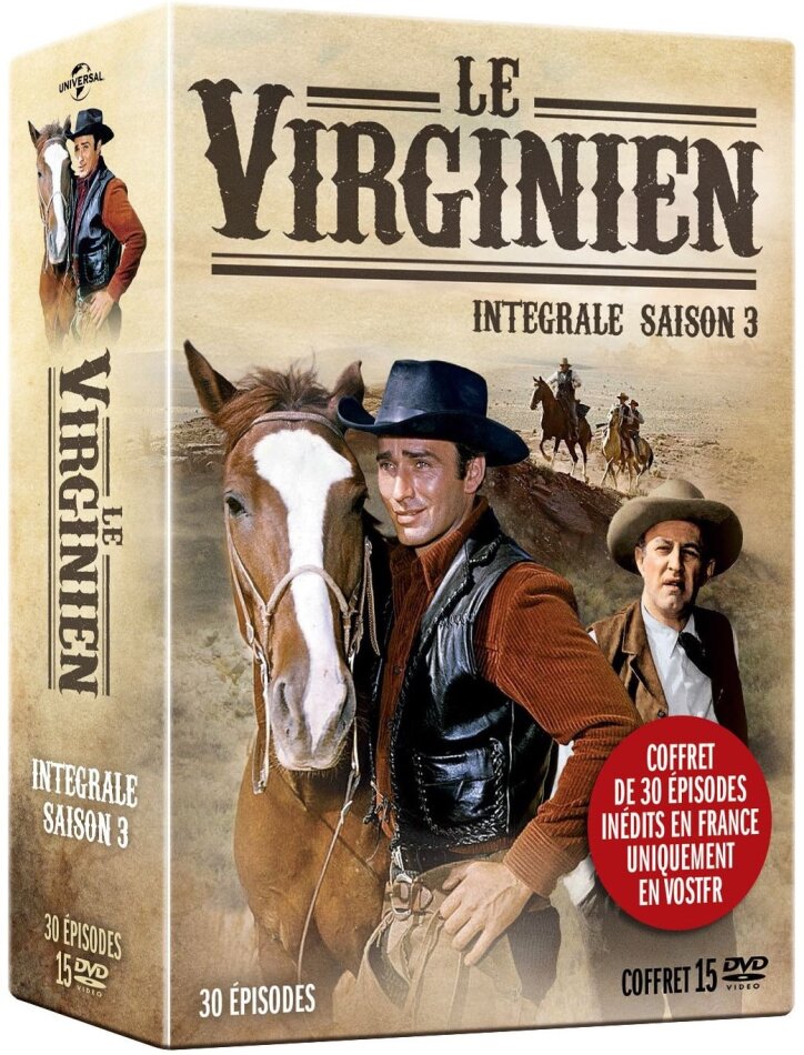 Le Virginien - Saison 3 15 DVD