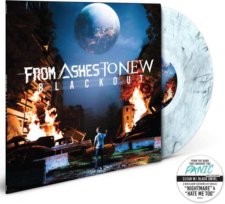 From Ashes To New - Blackout Limited Edition, translucent smoke vinyl, LP