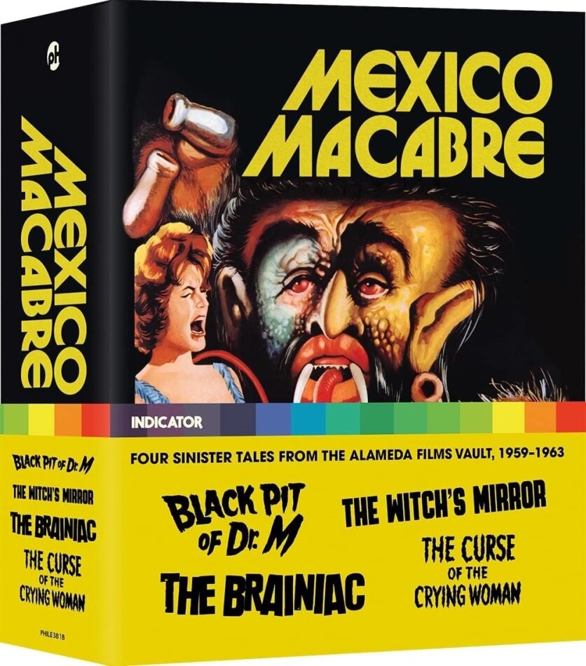 Mexico Macabre - Four Sinister Tales from the Alameda Films Vault Indicator, Limited Edition, 4 Blu-rays