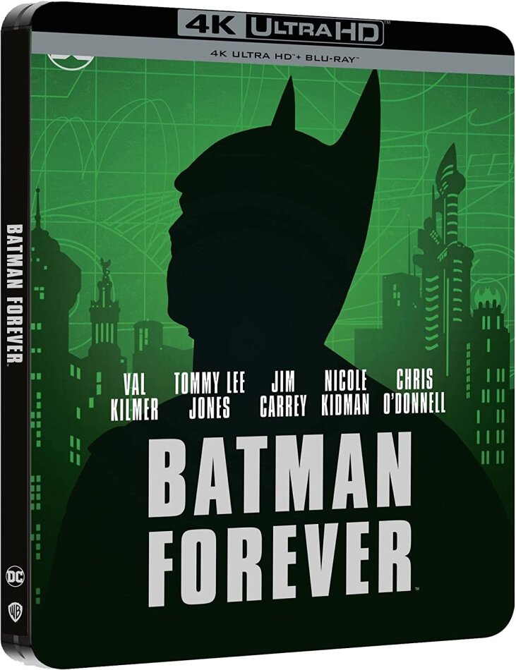 Batman Forever (1995) Édition Limitée, Steelbook, 4K Ultra HD + Blu-ray